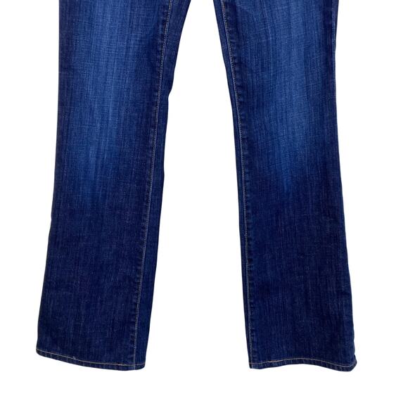 AG Adriano Goldschmied 27/28 The Jessie Curvy Boot Fit Low Rise Jeans Dark Wash - Picture 4 of 16